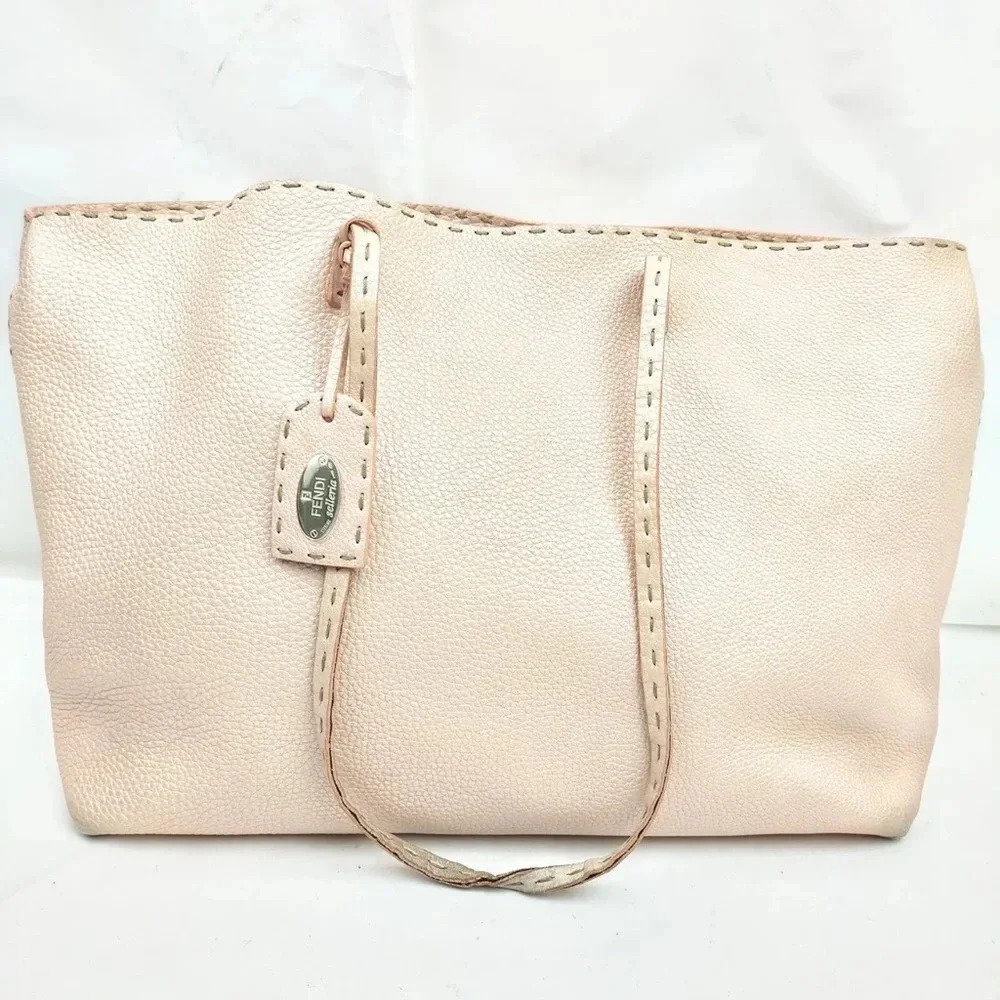 Fendi Tote Bag Pink Leather 3955158